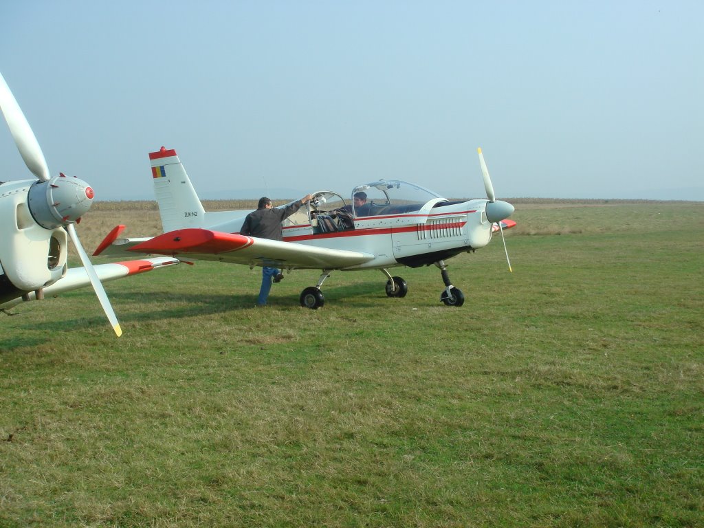 On the ramp at the Pitesti Airport by mark@808post.com