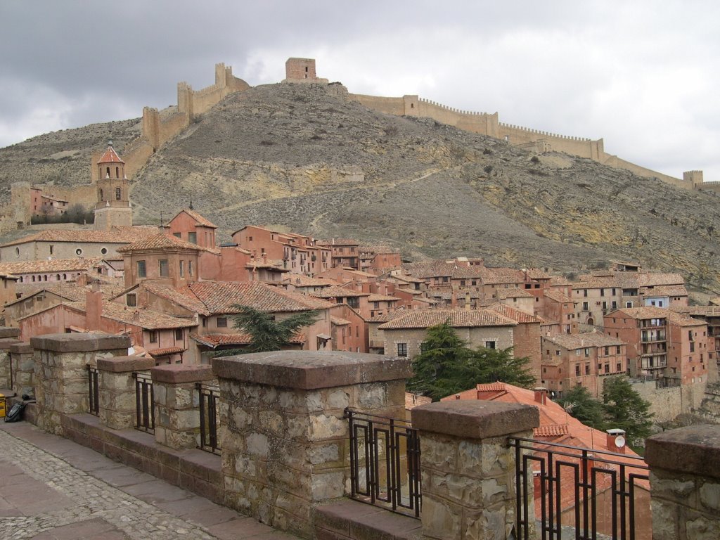 Albarracin: A Village in Red and Brown by israzar