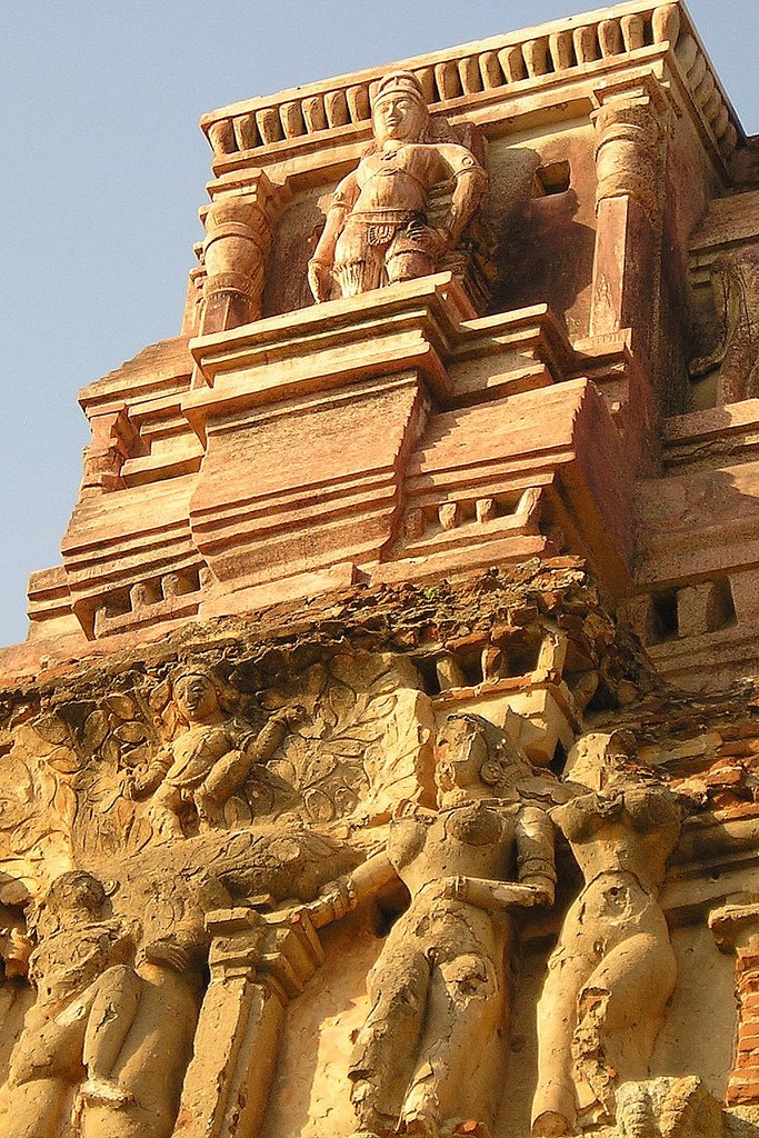 Krishna temple tower by sathyanarayana