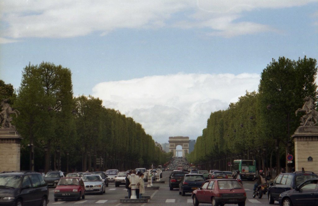 CHAMPS ELYSEES by cat santoro