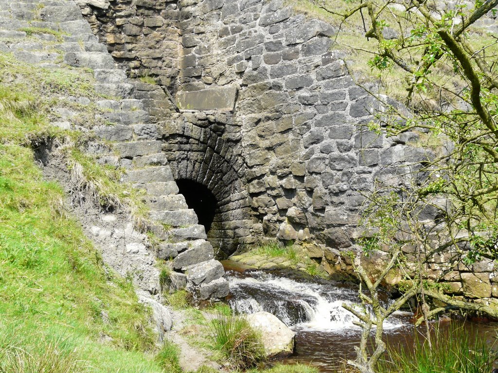 Stream under the road by John-Wilkinson