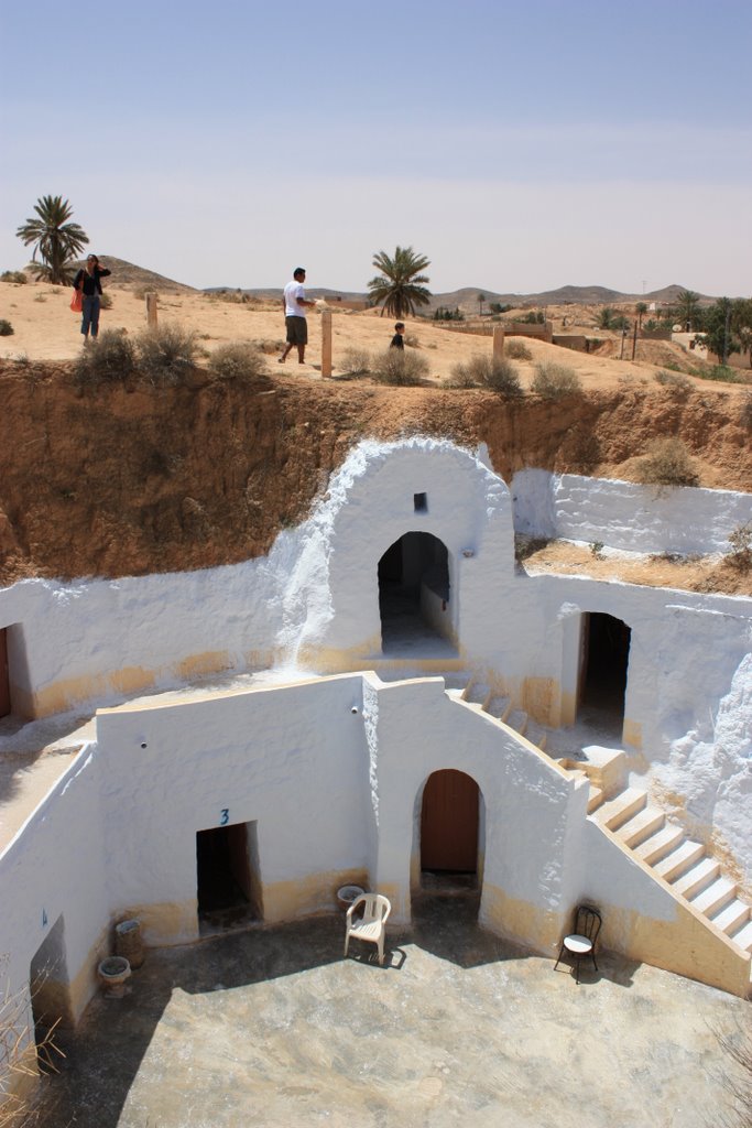 Maison troglodyte Matmata Tunisie by phil.grm