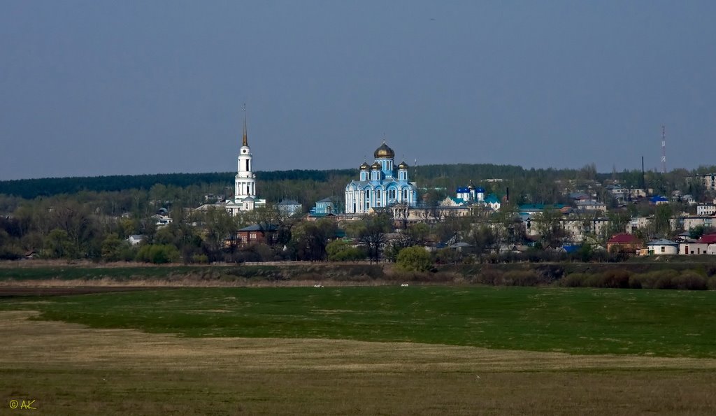 St.Tikhon's Nativity of the Virgin Mary monastery. Zadonsk. Задонский Богородиче-Тихоновский монастырь. by Alexander Kuguchin