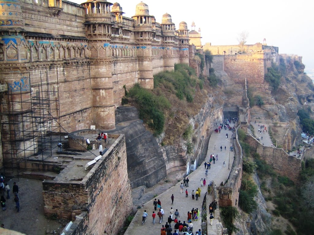 Gwalior Fort by vjcyber