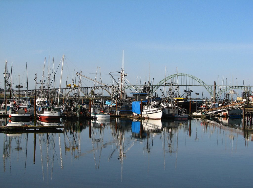 Yaquina Bay in May by NewportPreacher