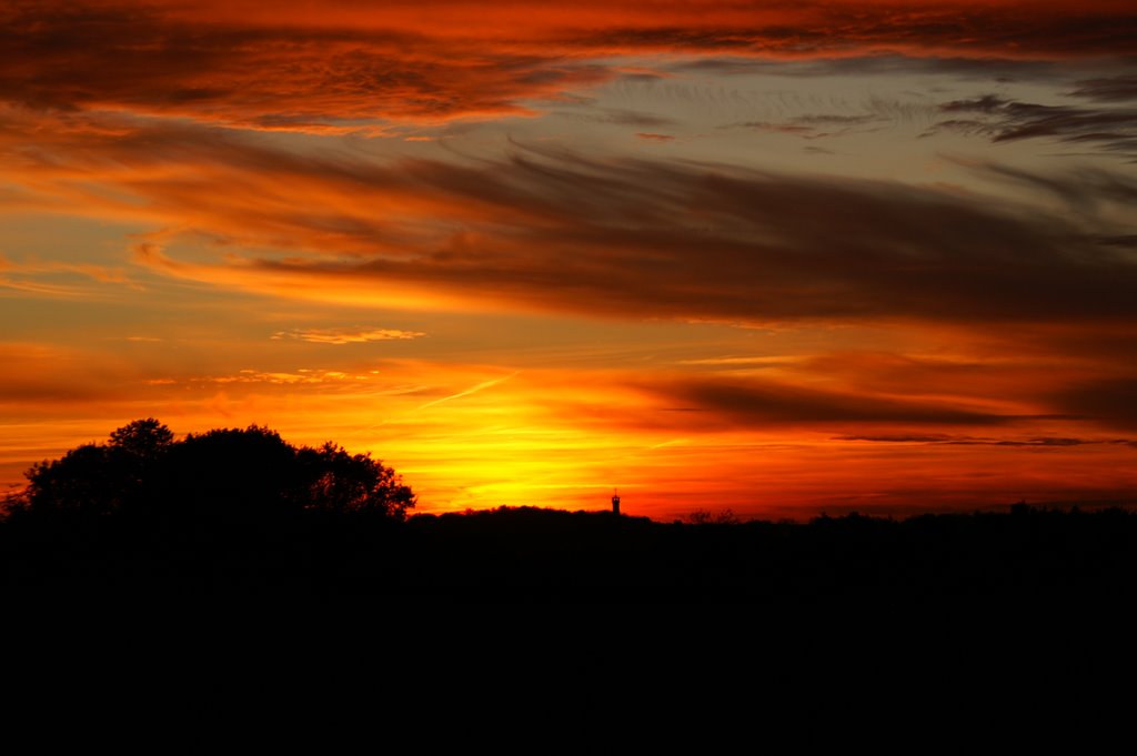 Sunset in beautiful Limburg by Mr. Shickadance