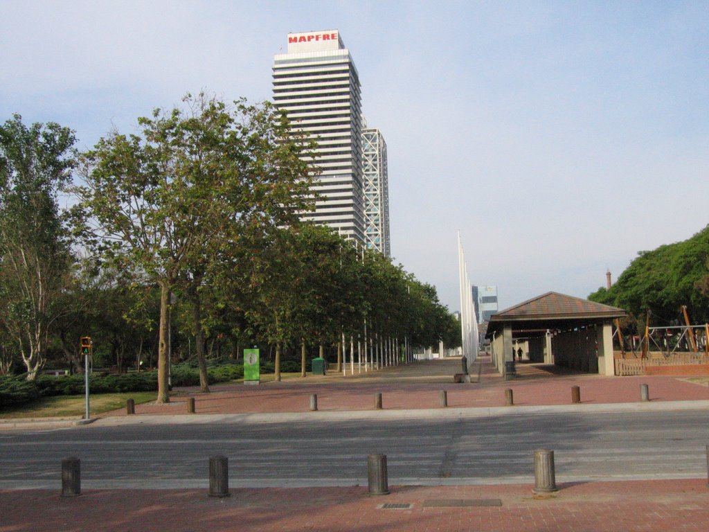 Paseo Marìtimo de la Vila Olìmpica.Barcelona.2009. by juan palazon navarro