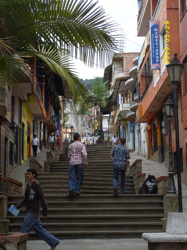 "La Calle del Pecado" Yarumal Ant. by Ruiz José