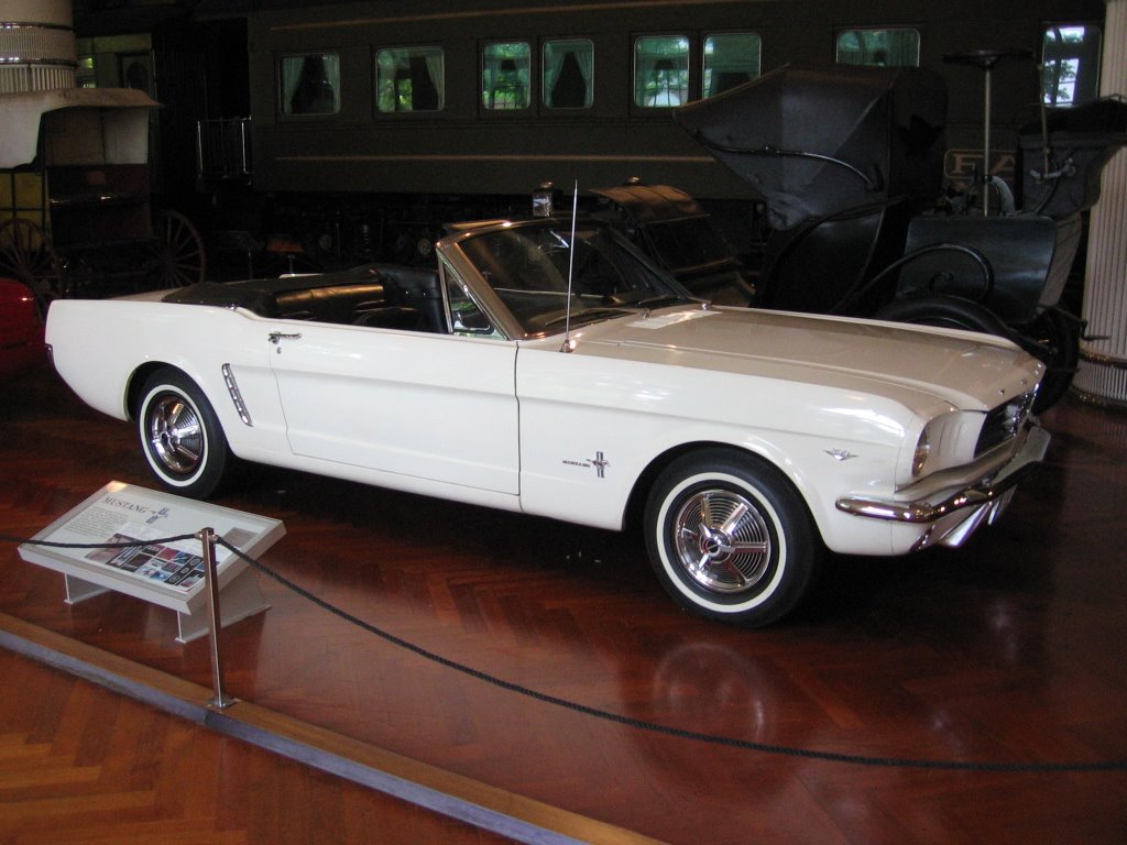 First Production Mustang at, Ford Museum by tadrutsch