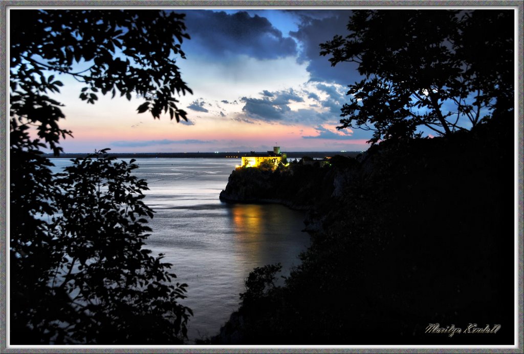 Duino - Il Castello - Durante il temporale by ► © Marilyn Kendall