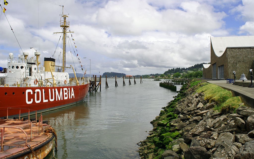 Lightship Columbia, Astoria, Oregon by David Pattison