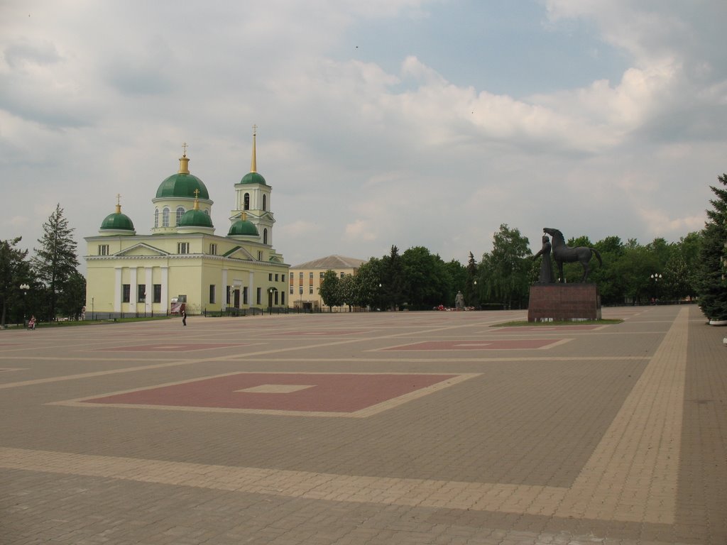 Biryuch. The central square by Oleg Krivolapov