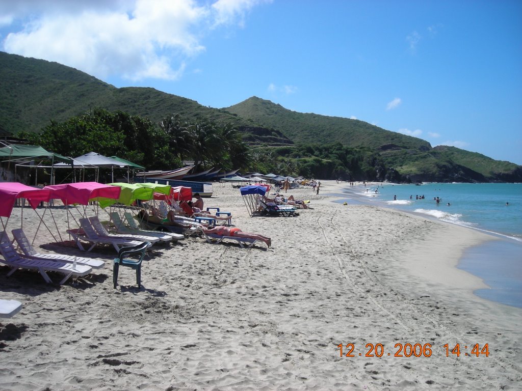 Playa Manzanillo, Margarita. by Ricardo Da Cunha