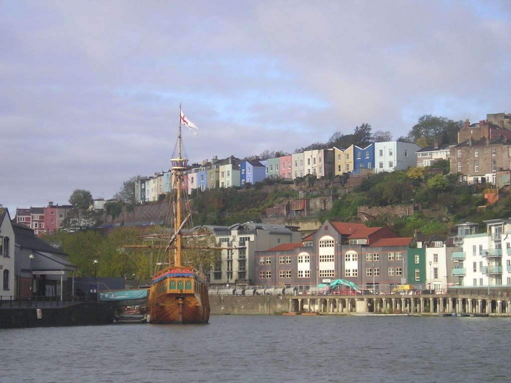 Housing in Bristol From the boat by Dinesh Suthar