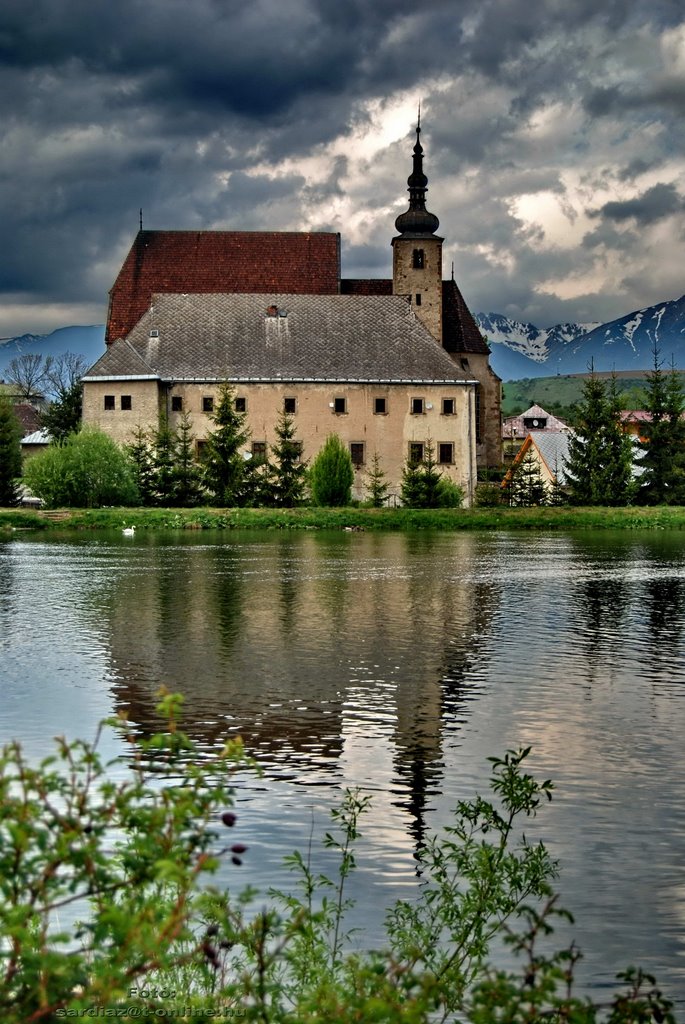 River, temple and mountains - Felvidék Liptószentmiklós DSC_0746-1 by Sárdi A. Zoltán ♥Budapest♥