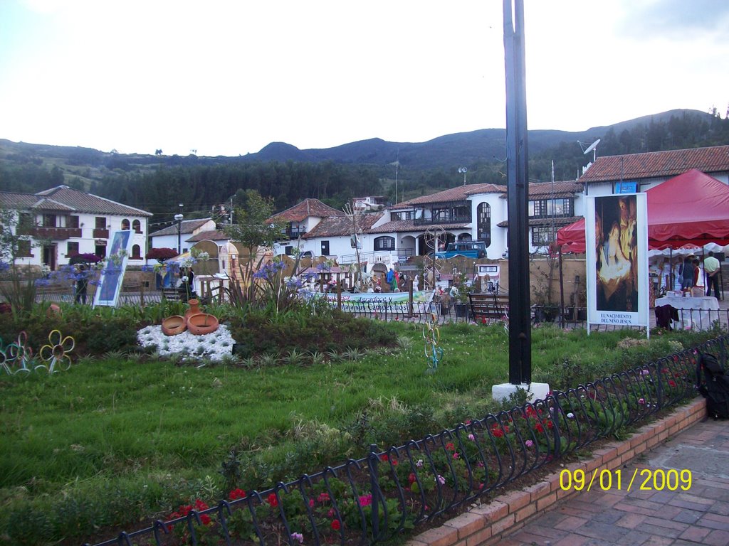 Pesebre en la plaza 9 Ene 2009 by Leonardo Daniel Leid…