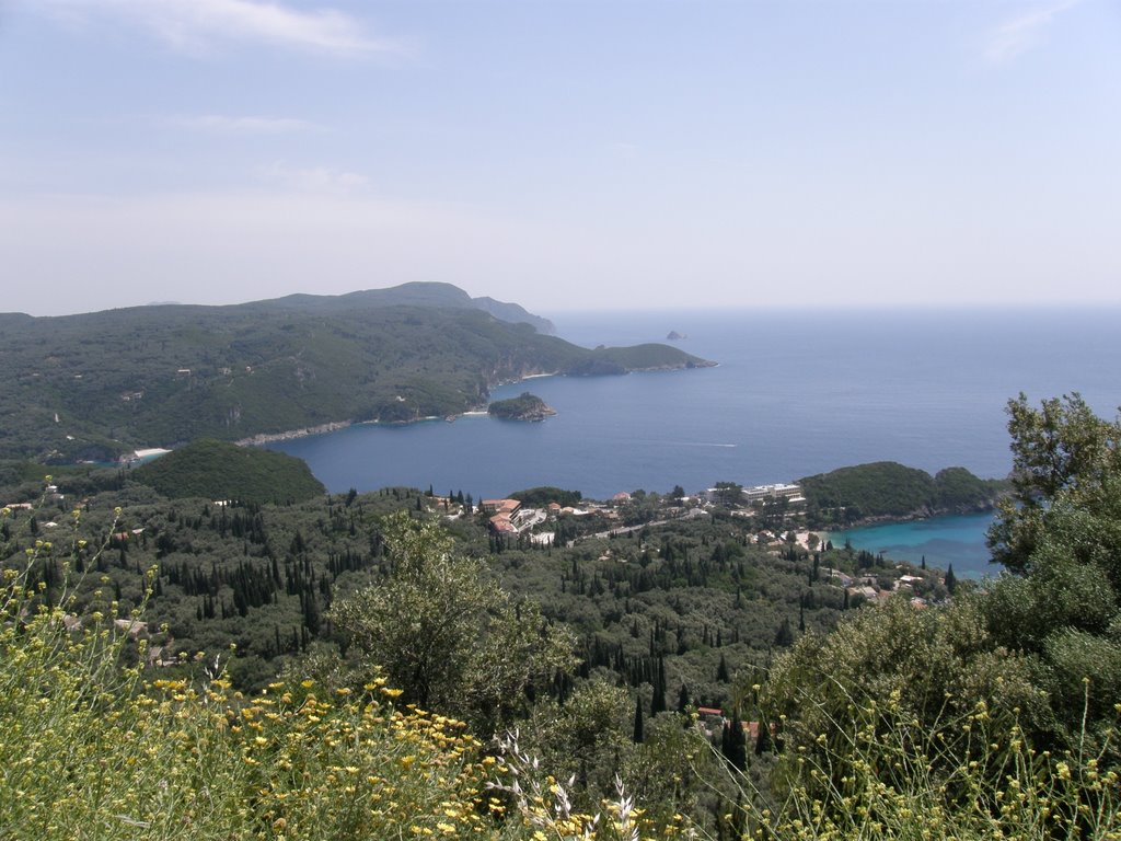 View to Paleokastritsa by Georgios1964