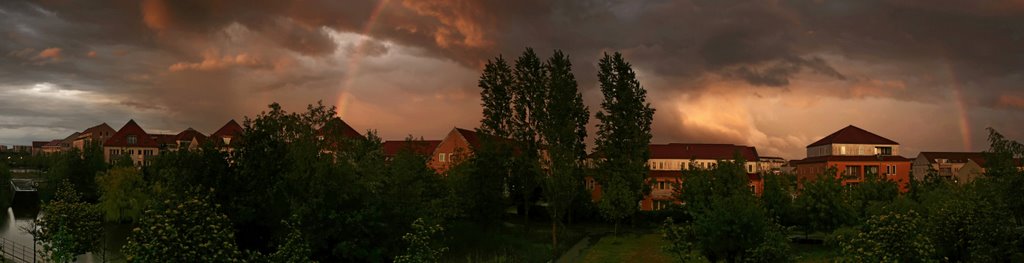 Berlin Karow unter dem Regenbogen by ineco