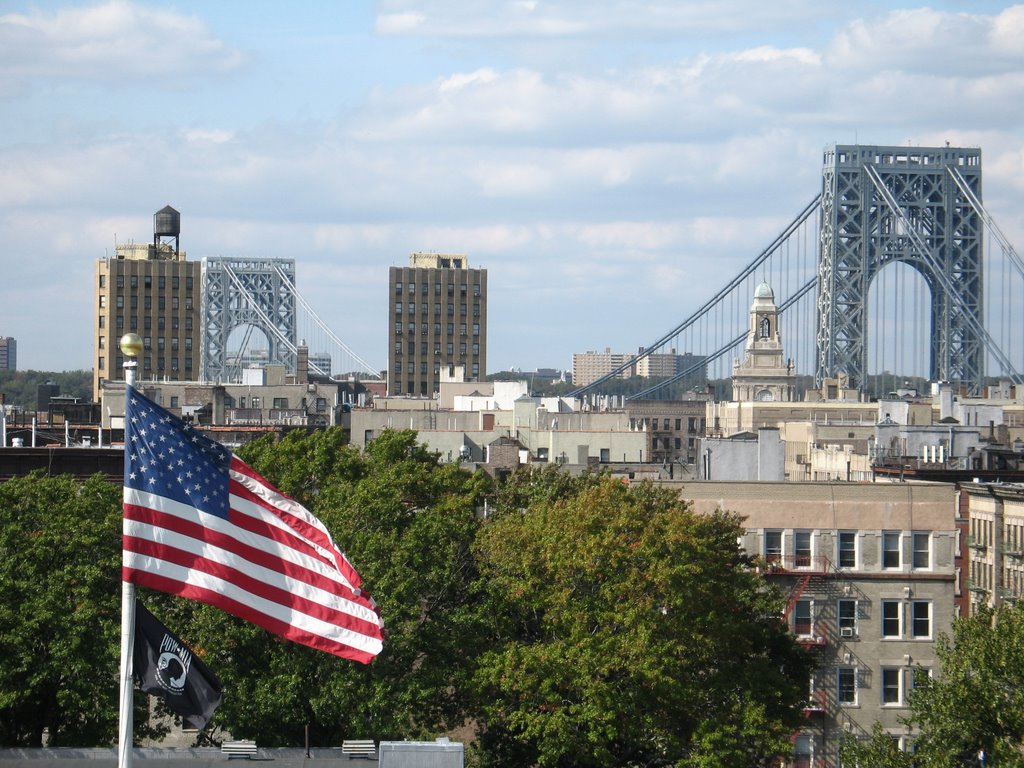 George Washington Bridge, Washington Heights by Nando Prudhomme