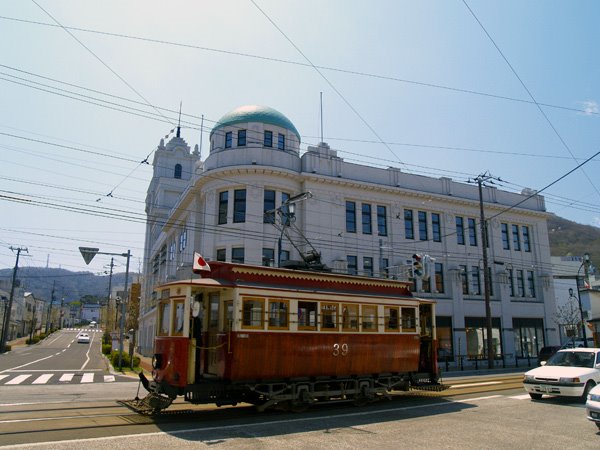 Old tram by tsushima