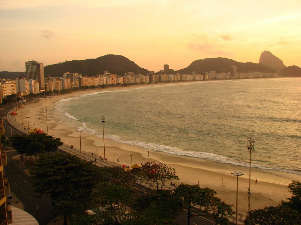 Rio de Janeiro - May 2009 - Copacabana seen from Sofitel Hotel by © SisAnnick