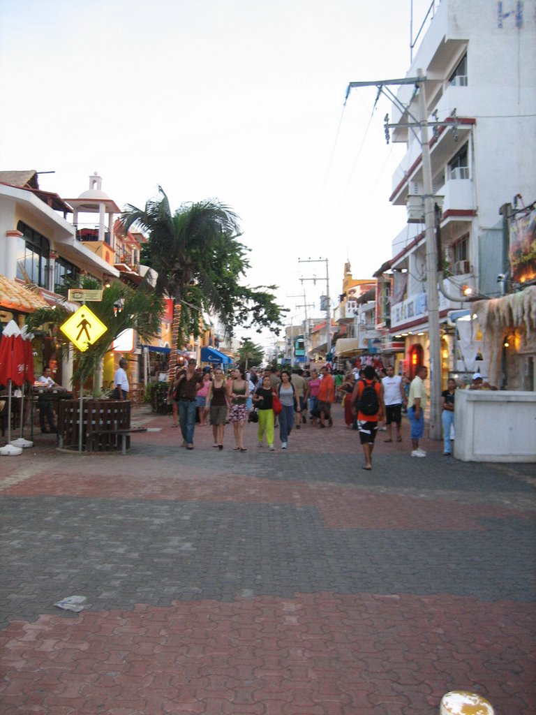 Playa del Carmen-Mainstreet by Zizouille