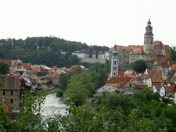 The view of Cesky Krumlov by bennylee86