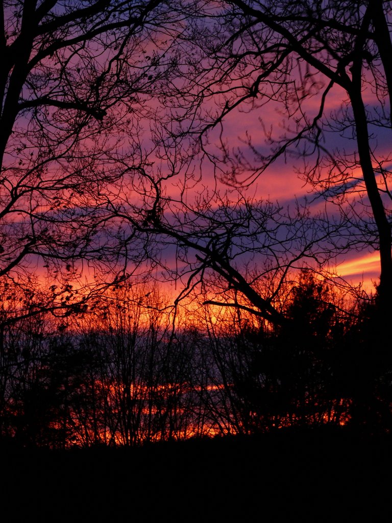 Lombardy sunset by I_Var