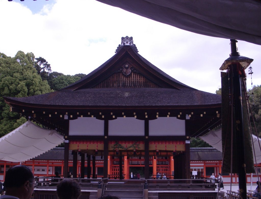 Shimogamo shrine, 下鴨神社 祭殿, Kyoto, Japan by yasui