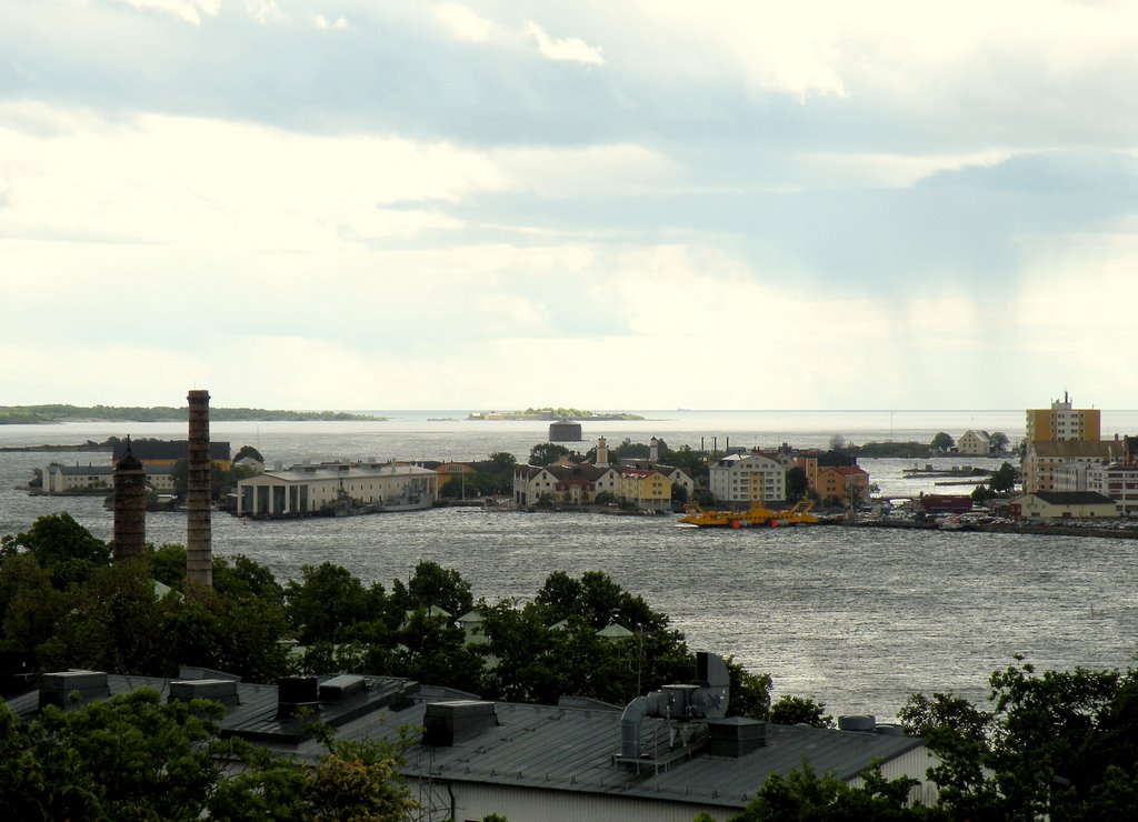 Stumholmen- Karlskrona harbor by Spacebug