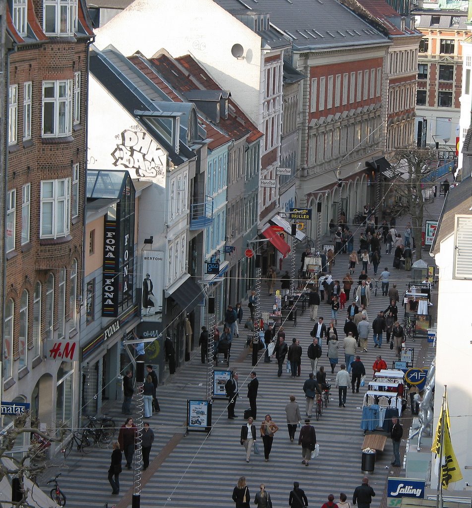 Strøget set fra "Salling" by Sus BZ