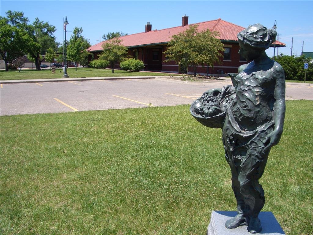 Earth by Janne DeDecker, Missouri Pacific Depot, Eldorado, KS by marnox1