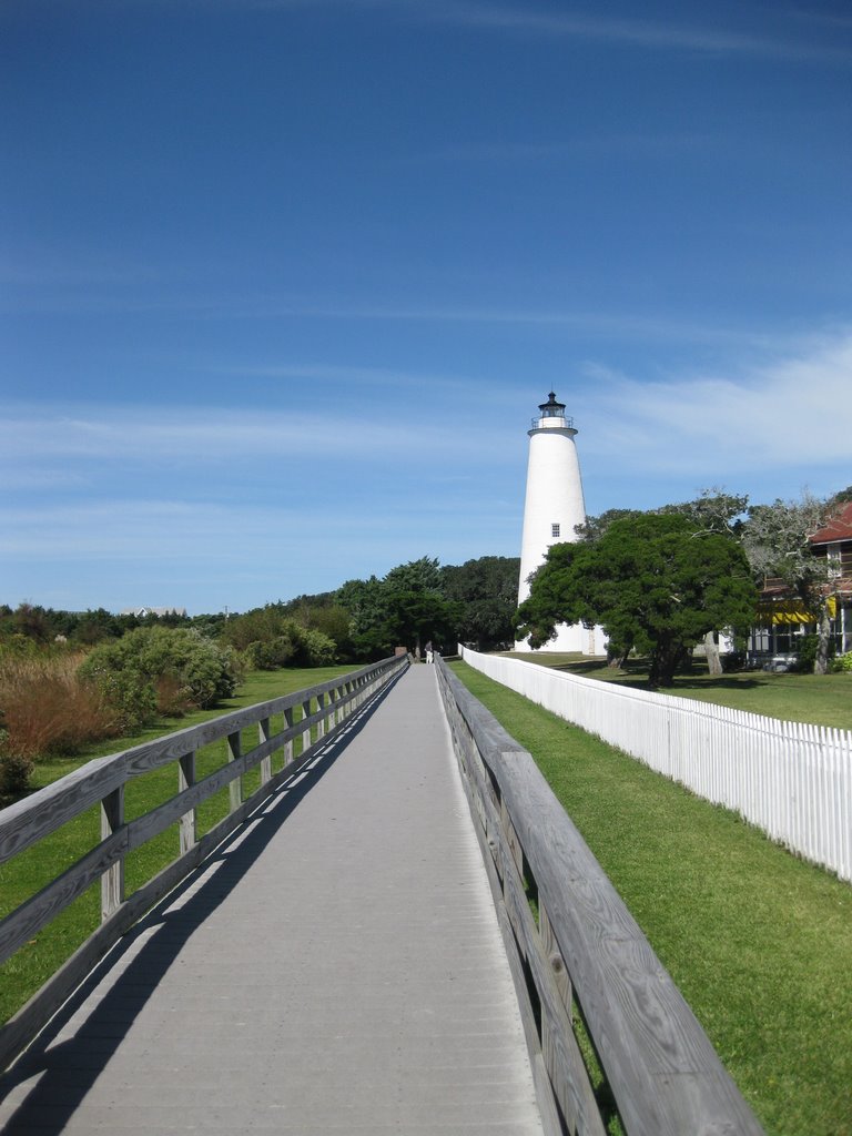 Walking to the lighthouse by Matthew P.