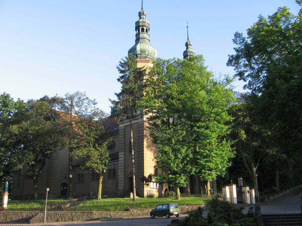 Church in Ujście by Gilbert77