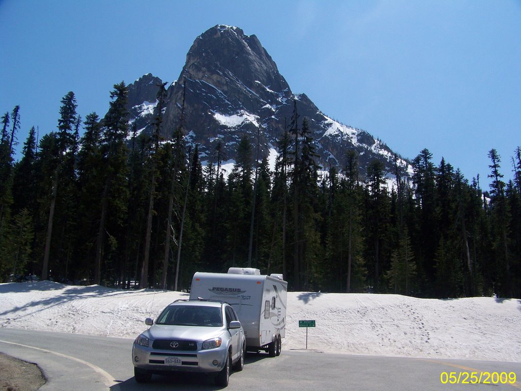 Liberty Bell at Washington Pass by Wester Van