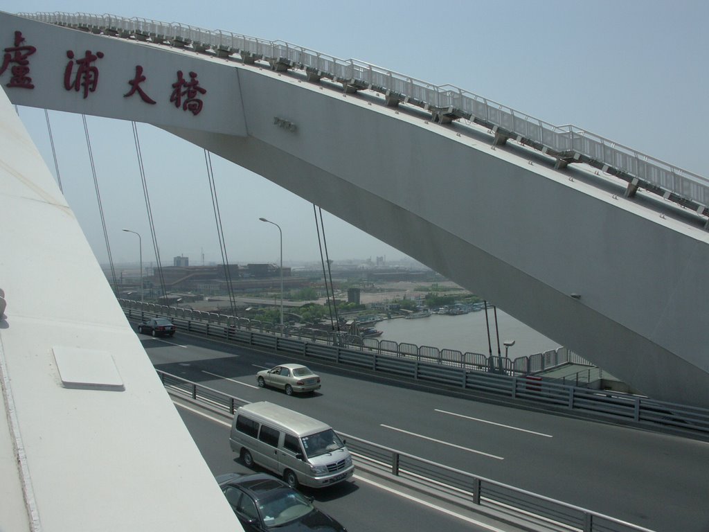 卢浦大桥 (Lupu Bridge, Shanghai, China) by vividman