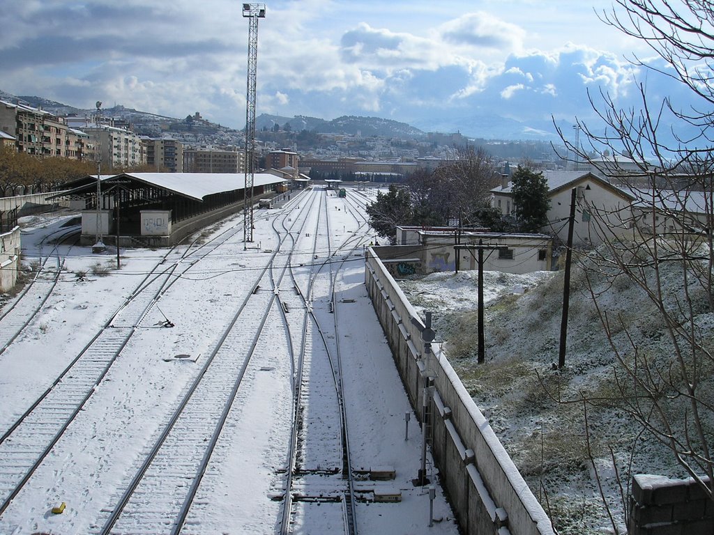 Estación de Renfe desde Camino de Ronda 29-01-2006 by IgorVA