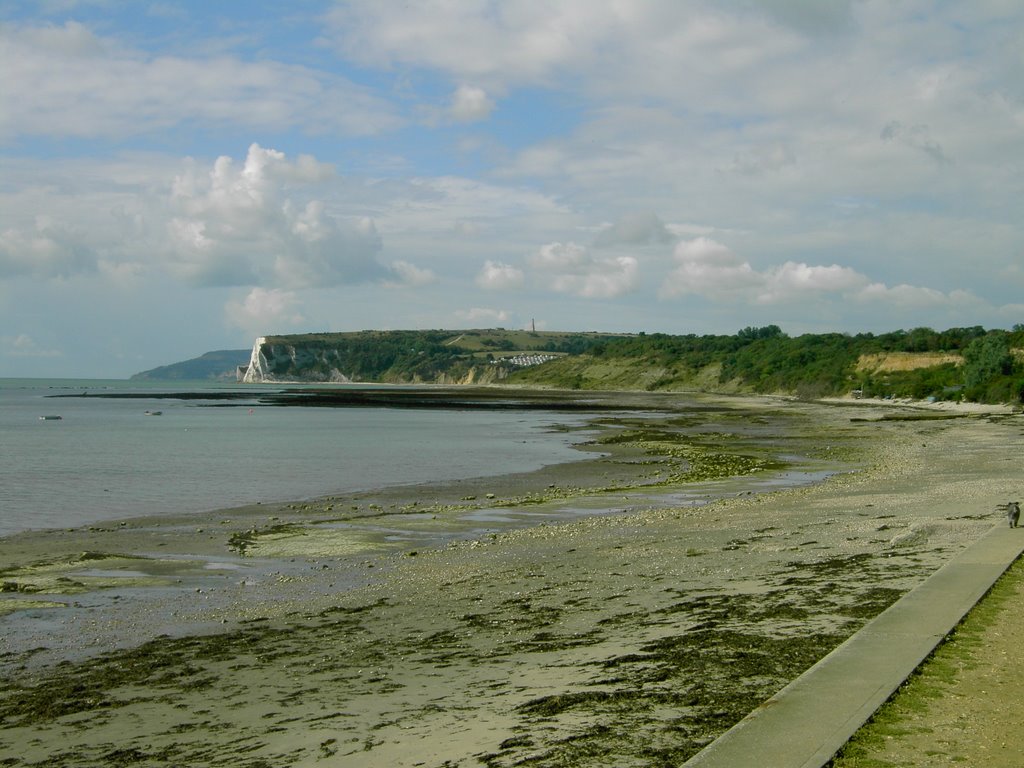 Culver Cliff and Sandhills Caravan Park in the Distance. by Pickers