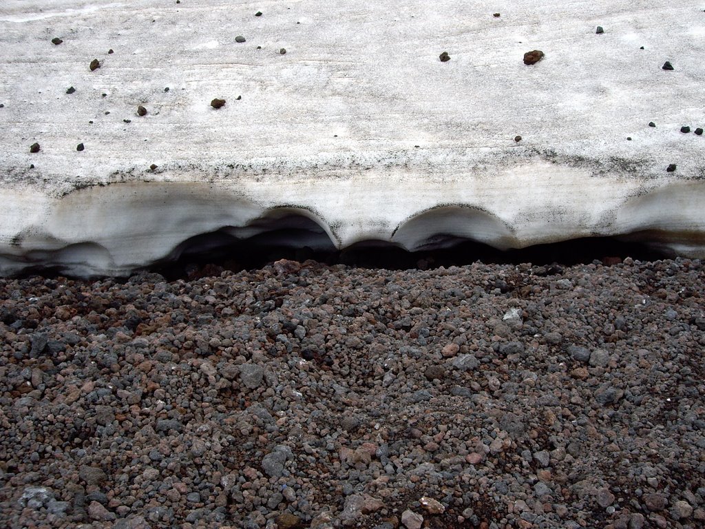 Neige qui fond - Etna (05/2009) by Stéphane Kaspariant