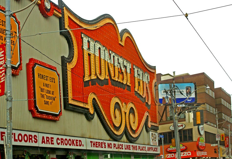 Honest Ed's Corner, Toronto ON. by Chuckels