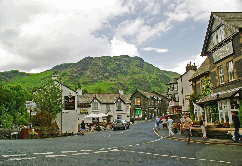 Town of Coniston, Lake District, Cumbria UK. by Chuckels