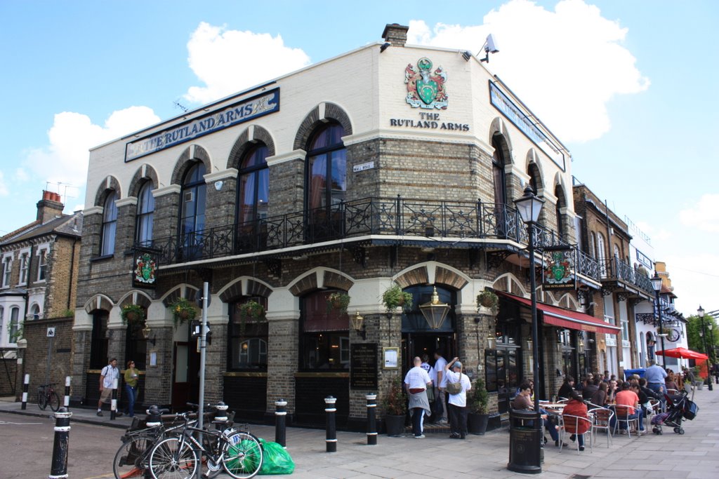 The Rutland Arms Pub, Hammersmith by gvart