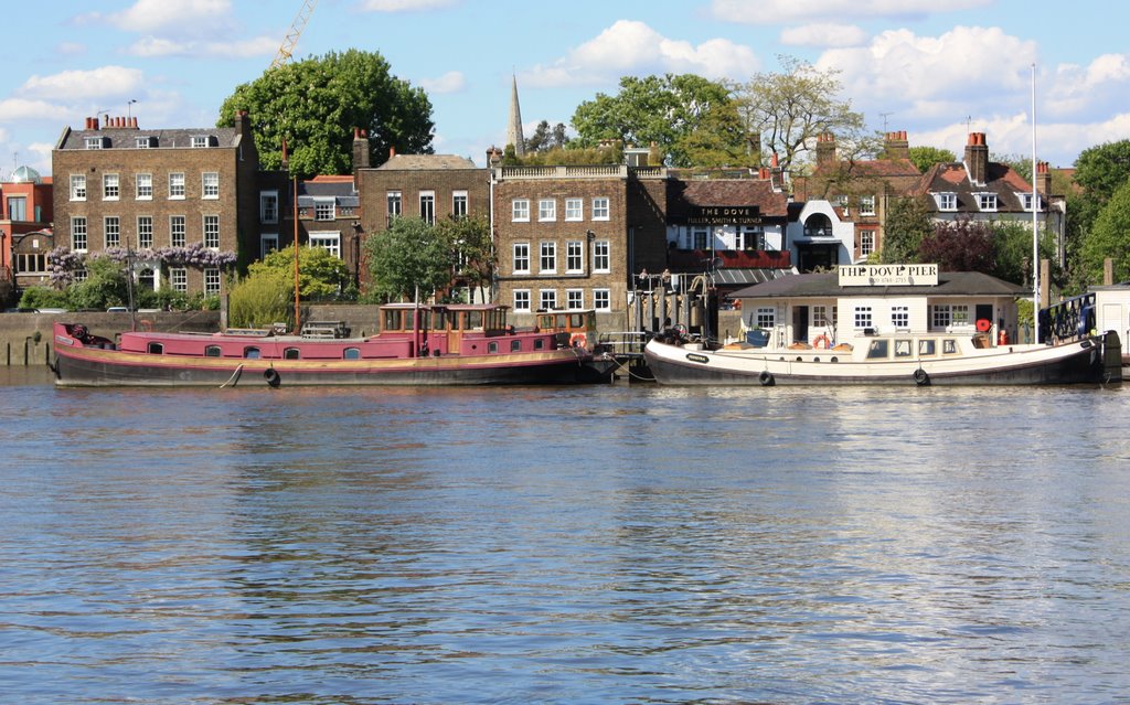 The Dove Pub And Pier, Hammersmith by gvart