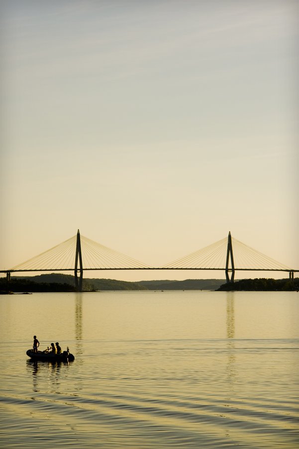 Uddevalla Bridge by Rick Stevens