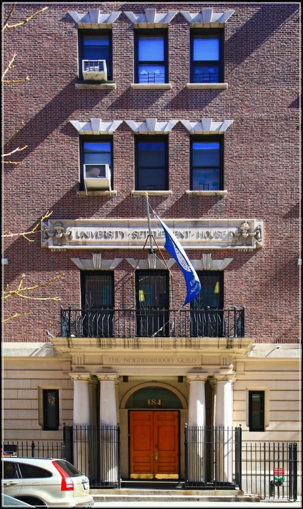 University Settlement House (Historical) - 184 Eldridge Street, NYC - March 2009 by LuciaM