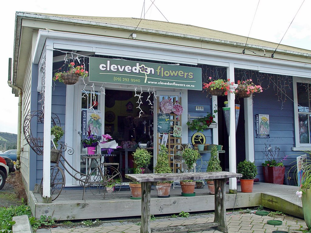 Flower shop, Clevedon by andorraliechtenstein