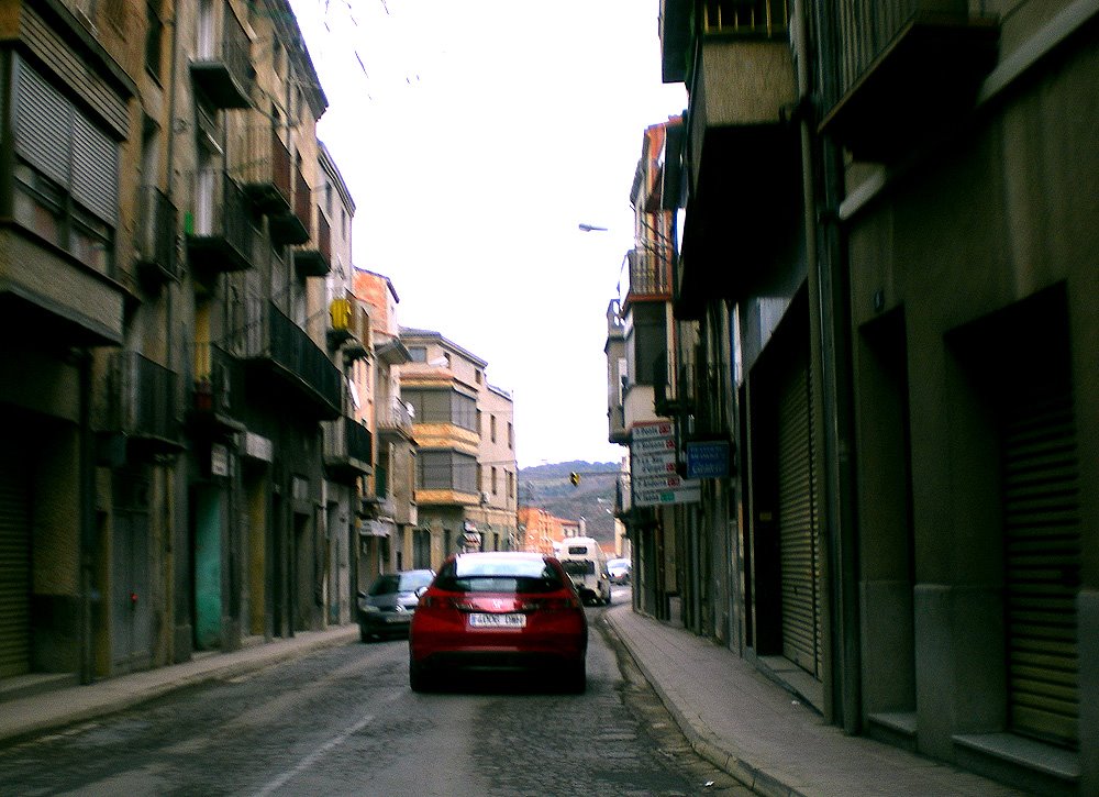 Carretera de Ponts, Artesa de Segre, Espana, 03-01-2009. by se_bmw