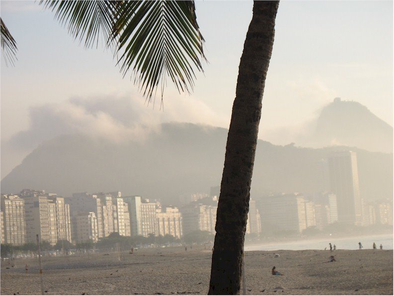 Morning view from Copacabana beach by Bogdan Cichocki