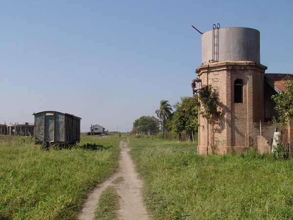 Vista del Reservorio de agua de la Estación Pirané by nicofsa