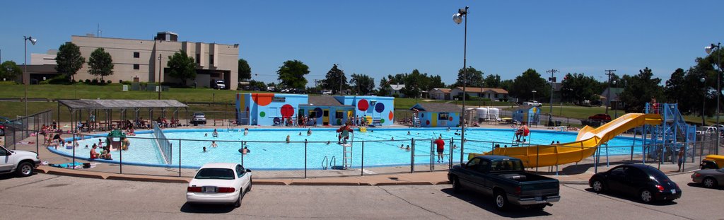 Ellis Kinney Pool - Pratt, Kansas by D.M. Thorne